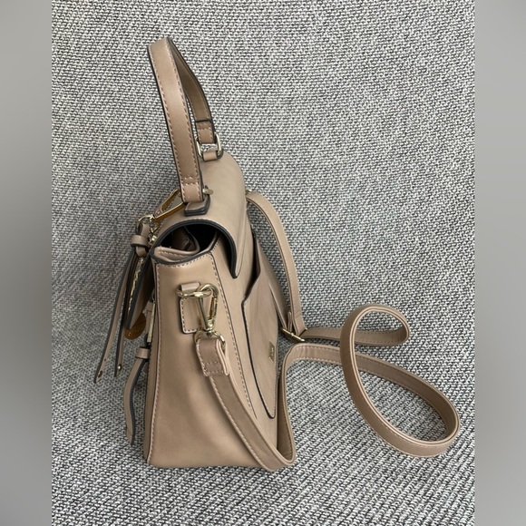 Aldo Tan Satchel with Structured Design and Tassels - Picture 14 of 16